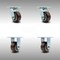Service Caster 4 Inch SS Polyurethane Caster Set with Roller Bearings 2 Swivel 2 Rigid SCC SCC-SS30S420-PPUR-2-R-2 - alternate 1